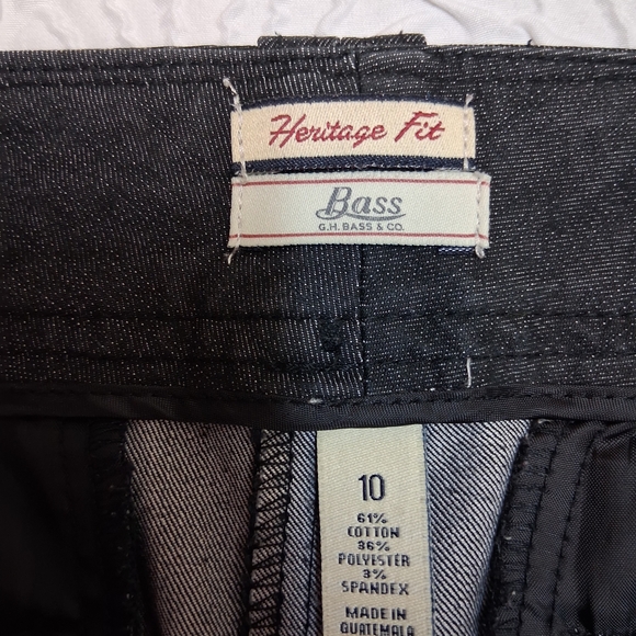 Henitage Fit Bass Women's Black Boot Cut Jeans - Picture 3 of 17